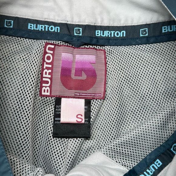 Burton Ski Pants Small Blue  Winter Sports Snowboard Pants Nylon - Picture 8 of 9